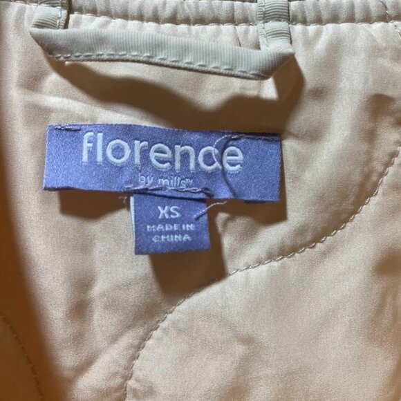 Florence by Mills Oversize Quilted Bomber Jacket Whitecap Grey XS NWT - Picture 16 of 16